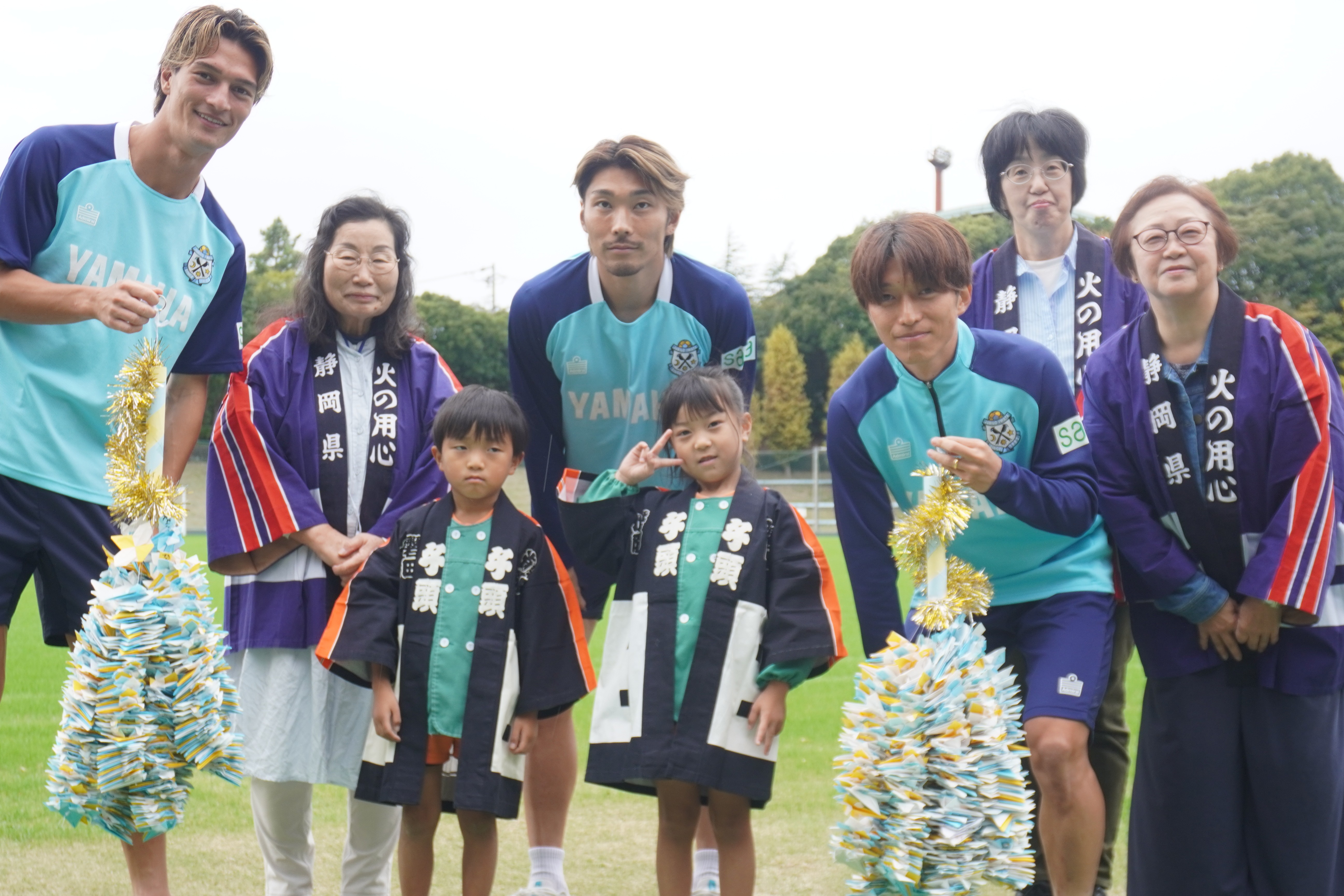 10月31日(金)磐田市幼年消防クラブ・磐田市女性防災クラブ トンボ